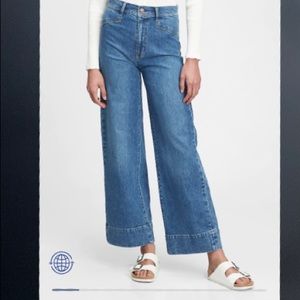 GAP Sky High Wide Leg jeans